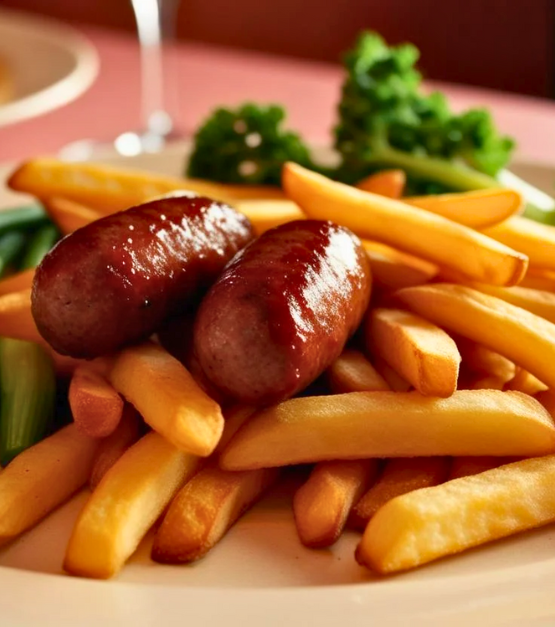 Chips Sausages