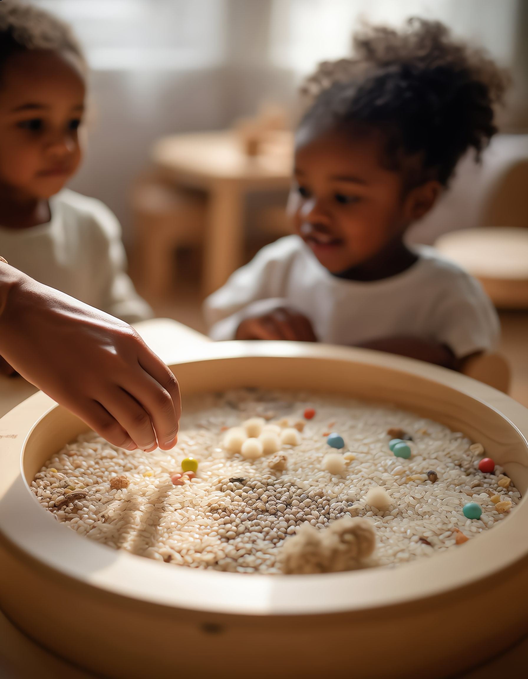 Sensory Play Komuka Nursery Preschool Daycare Kindergarten Bunga Kampala Uganda