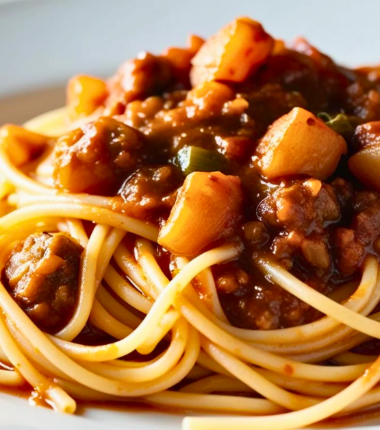 Spaghetti Mince Meat 2